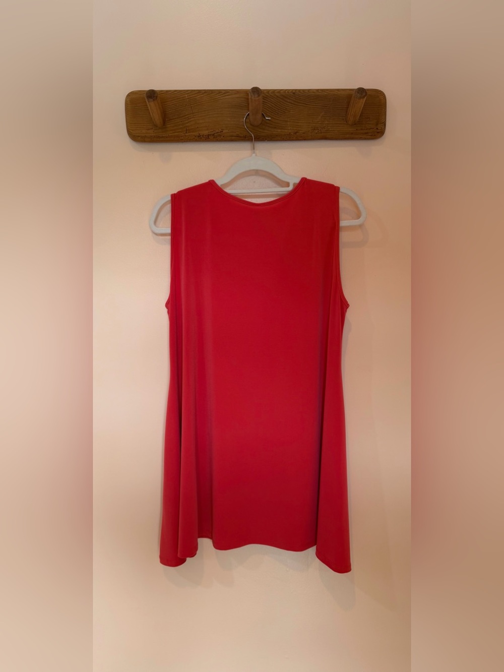 IC COLLECTION Red Sleeveless Tunic - L - Picture 2 of 9